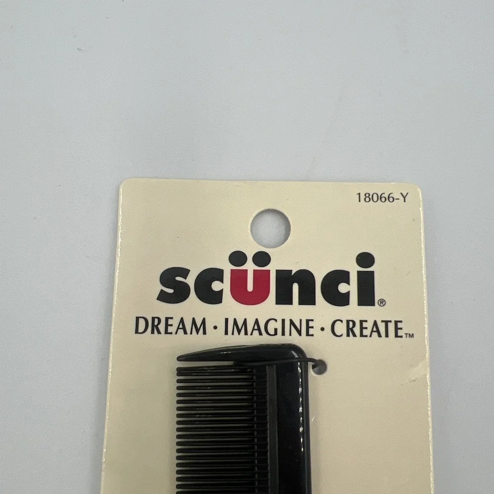 New Scunci Style Lift & Tease Comb Microban Protection All Hair 2004‎ 18066-Y